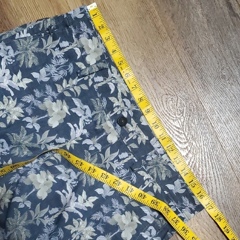 Tommy Bahama Green and Blue Golf Active Pants Palm Tree Print - Picture 7 of 9